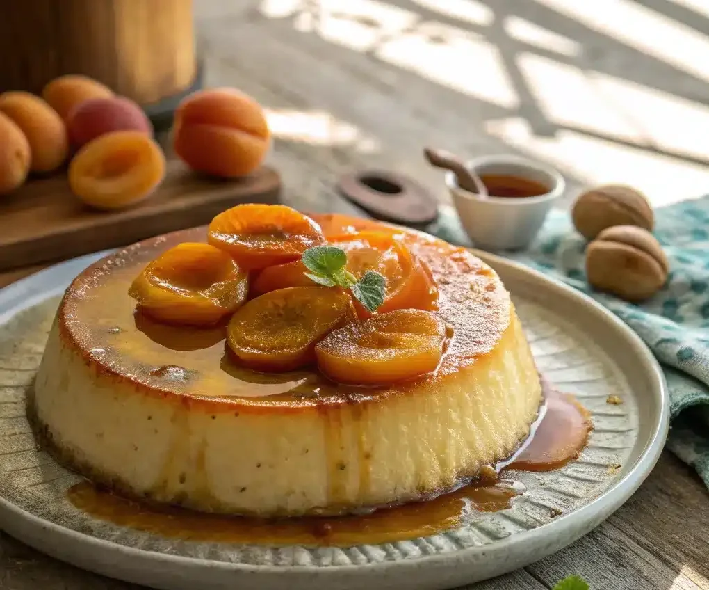 Flan Aux Abricots : Délice Maison Simple Et Inratable 3 Flan aux abricots maison prêt à servir